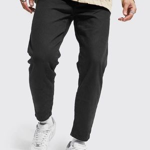 TAPERED FIT RIGID JEANS